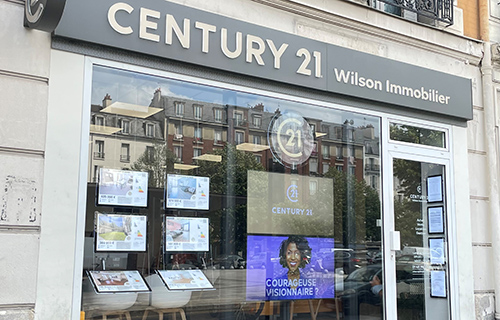 Agence immobilière CENTURY 21 Wilson Immobilier, 93210 LA PLAINE ST DENIS