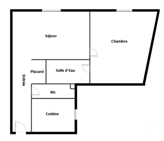 Appartement F2 à louer - 2 pièces - 30,08 m2 - La Plaine St Denis - 93 - ILE-DE-FRANCE