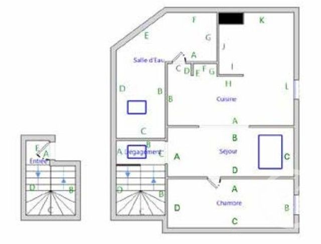 Appartement F2 &agrave; vendre - 2 pi&egrave;ces - 35,55 m2 - Sarcelles - 95 - ILE-DE-FRANCE