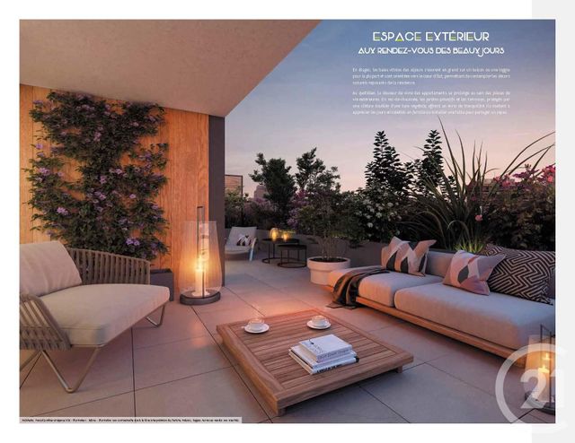 Appartement F3 à louer - 3 pièces - 58,51 m2 - La Plaine St Denis - 93 - ILE-DE-FRANCE