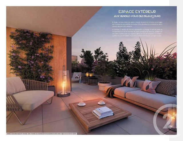 Appartement F3 &agrave; louer - 3 pi&egrave;ces - 59,43 m2 - La Plaine St Denis - 93 - ILE-DE-FRANCE